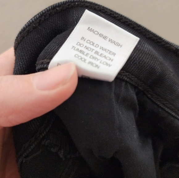 Judy Blue Black Trashed Boyfriend Jeans 9/29 - Picture 8 of 9